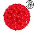 Red 100 Light Starlight Sphere 7.5" 