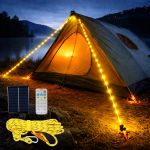 Solar Luminous Safety Cord 23FT - Yellow