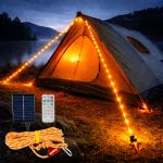 Solar Luminous Safety Cord 23FT - Orange